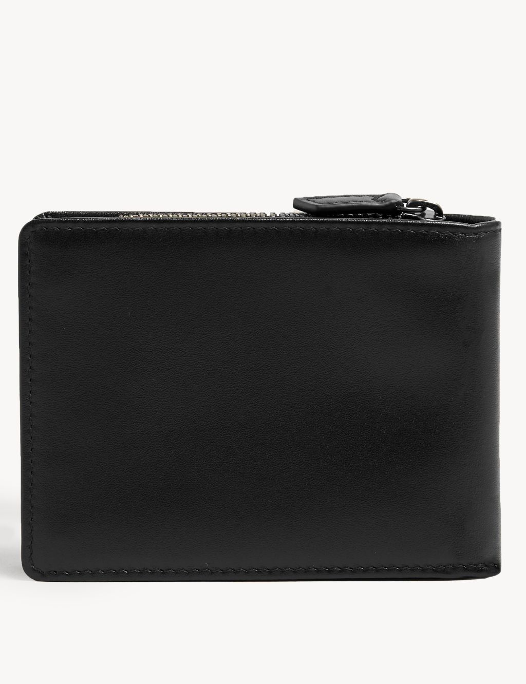Leather Zip Bi-Fold Cardsafe™ Wallet | Autograph | M&S
