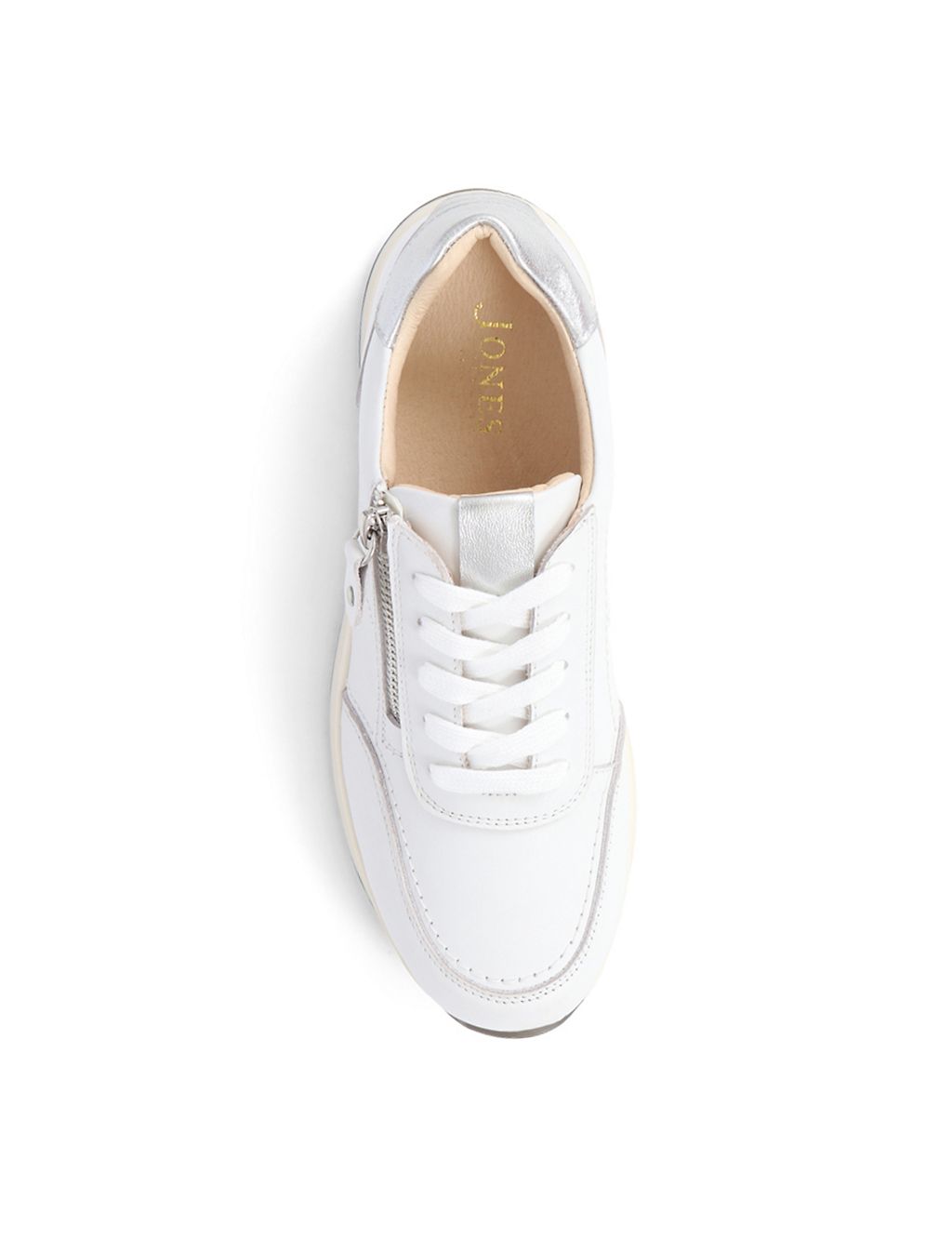 Leather Zip Trainers 4 of 7
