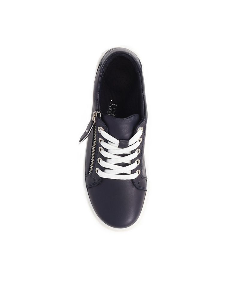 Leather Zip Up Trainers 5 of 7