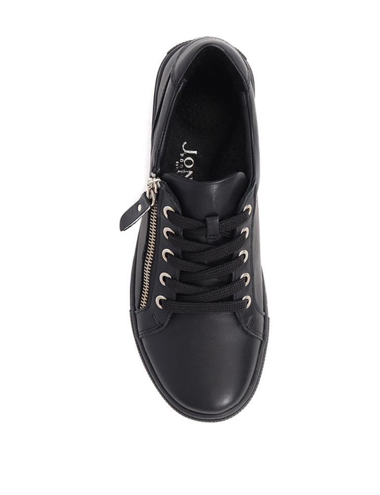 Leather Zip Up Trainers 5 of 7