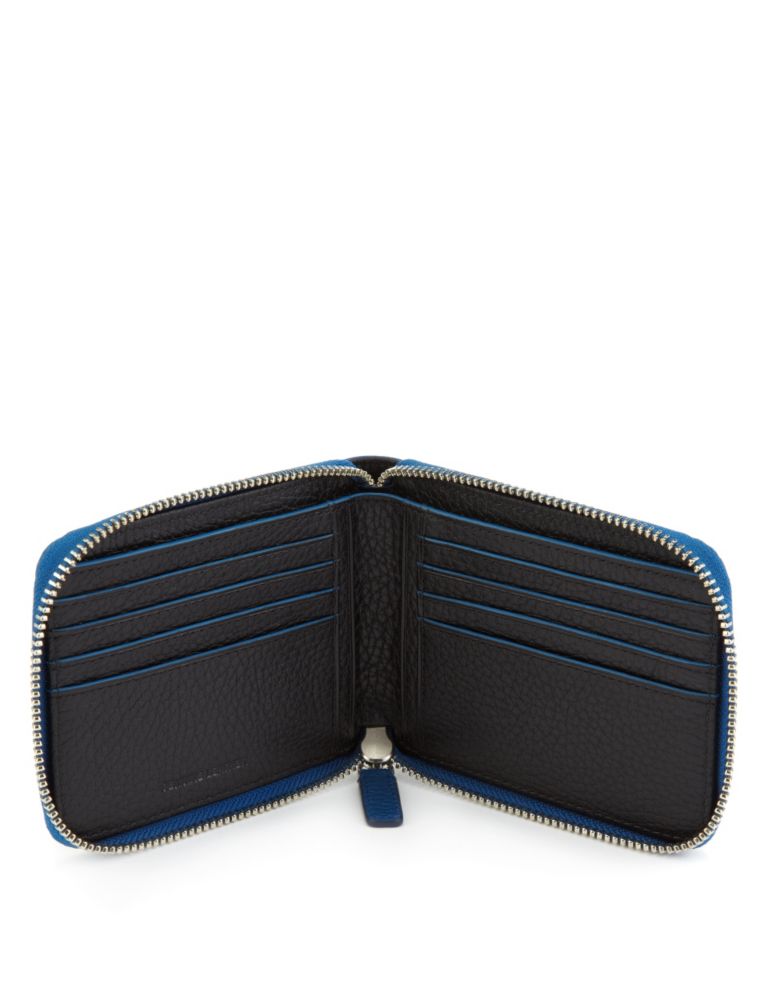 Leather Zipped Wallet with Datashield 3 of 3