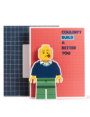 Lego fathers hot sale day card