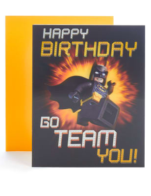 Lego Batman™ Lenticular Birthday Card | M&S