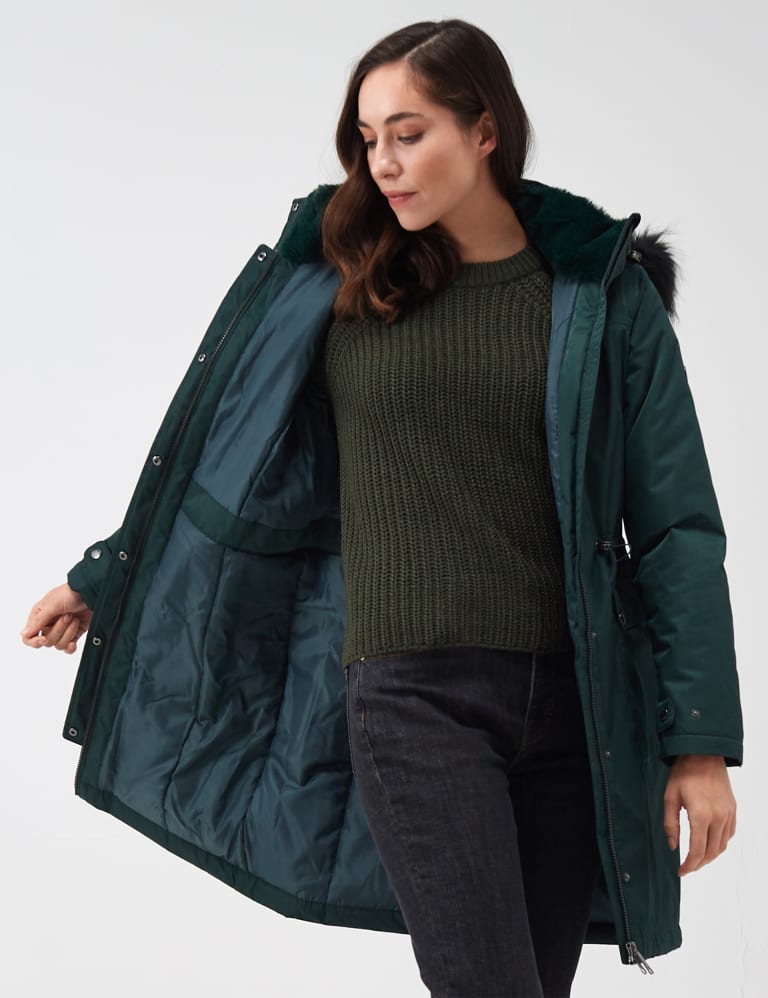 Reiss rosie parka top