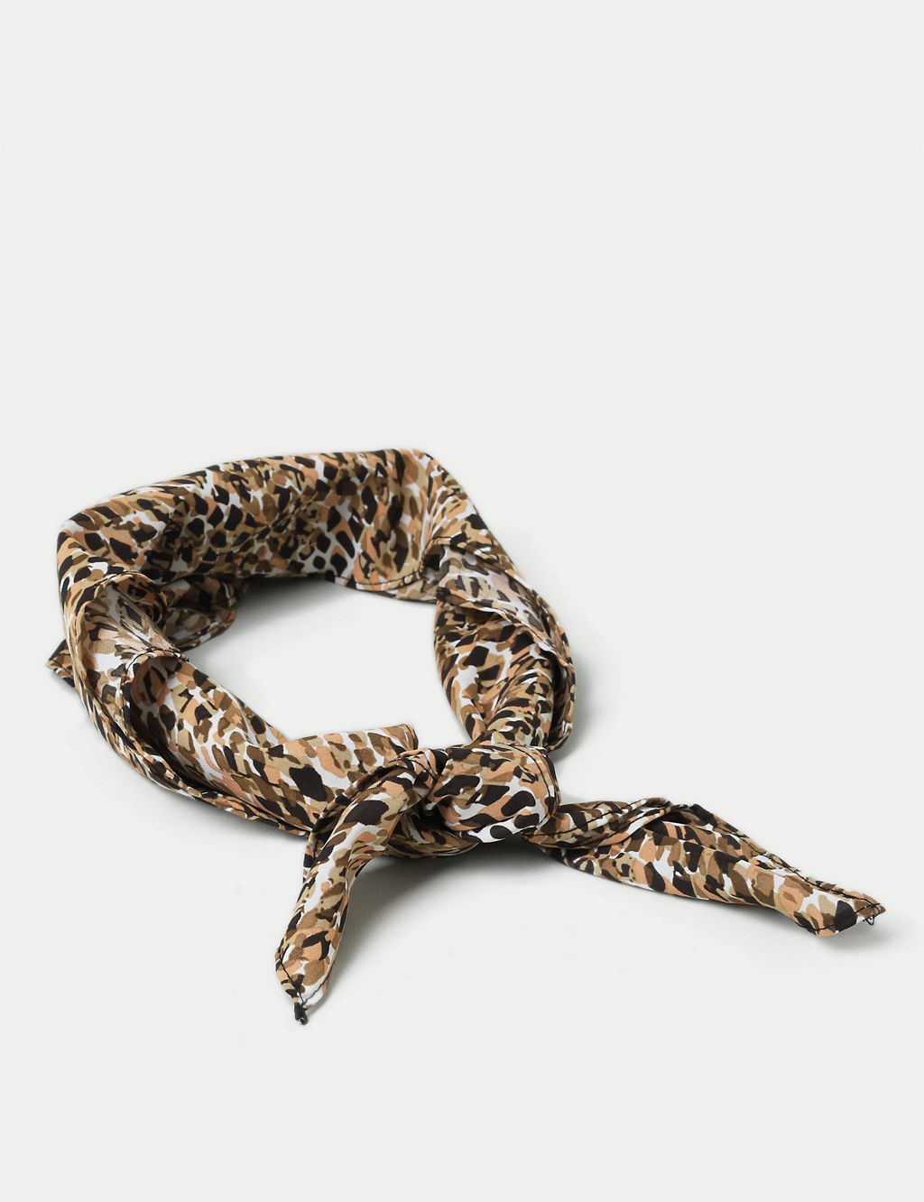 Leopard Hair Tie Wrap 2 of 3