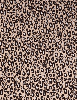 Leopard Print Beach Towel