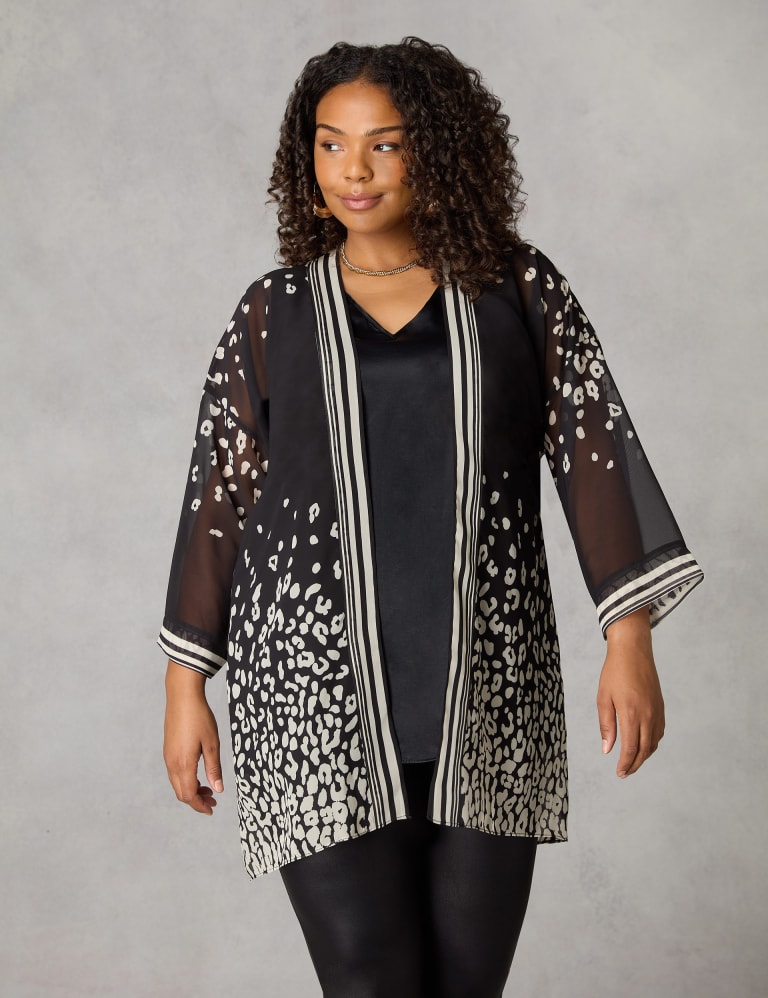 M&s leopard cardigan deals