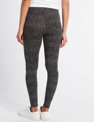 Leopard Print Leggings, M&S Collection