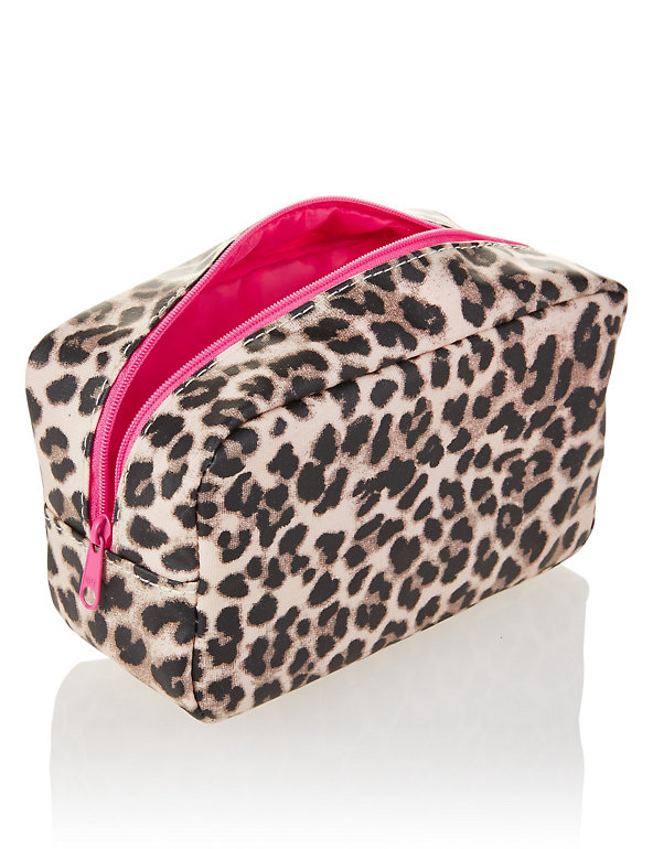 Leopard Print Makeup Bag | M&S Collection | M&S