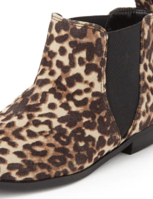 Leopard print boots marks and spencer sale