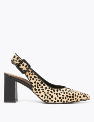 m&s leopard print shoes