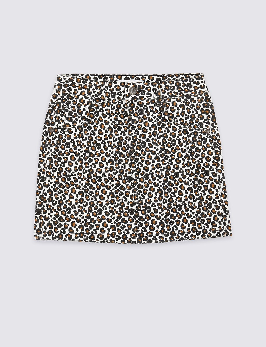 Leopard Print Skirt (3-16 Years) 1 of 5