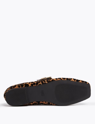 Marks and spencer on sale leopard print loafers