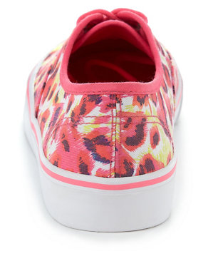 Leopard Print Trainers Image 2 of 5