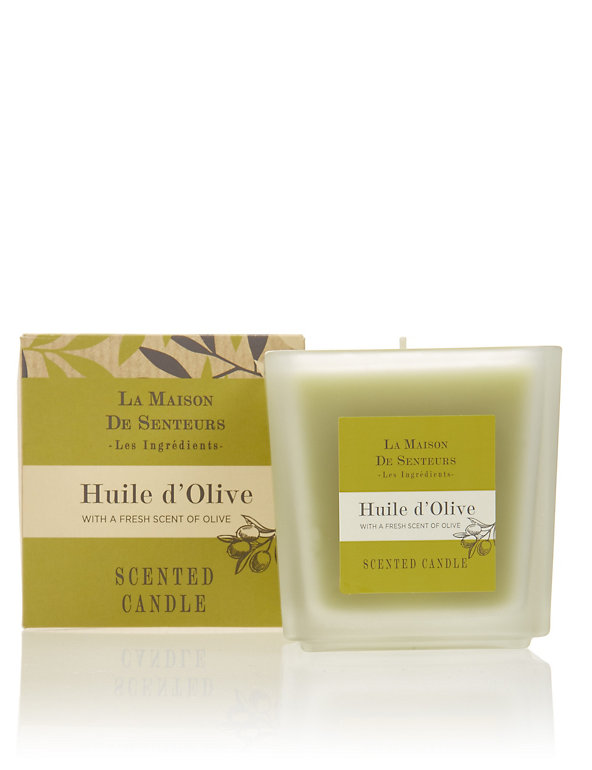Les Ingredients Huile d’Olive Scented Candle 200g Image 1 of 2