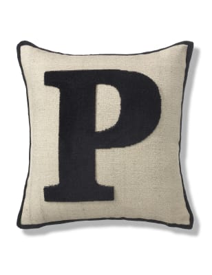 Letter P Cushion M&S