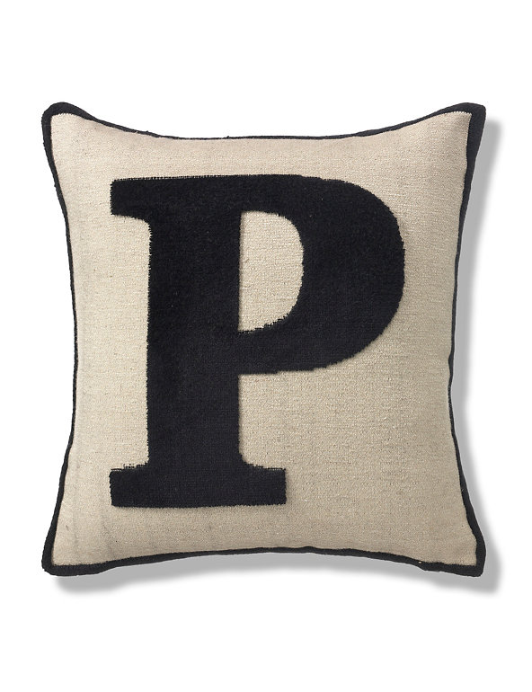 Letter P Cushion Image 1 of 2