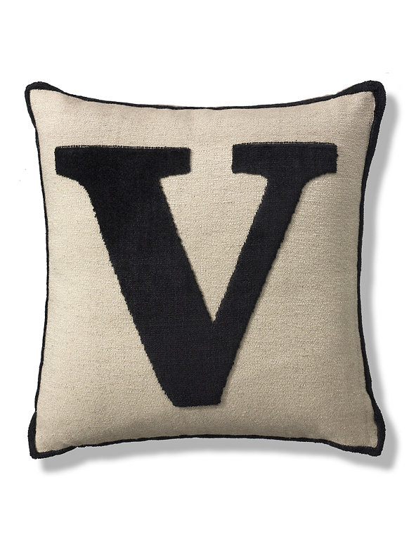 Letter V Cushion Image 1 of 2