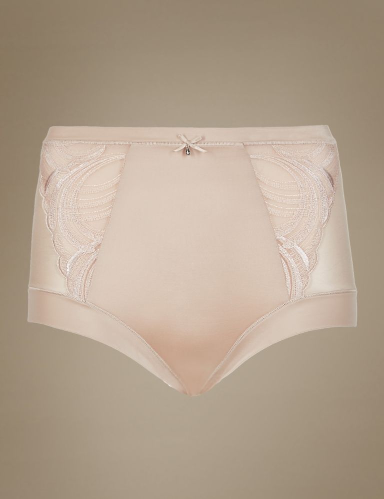 Light Control Embroidery Shaping Knickers 1 of 3