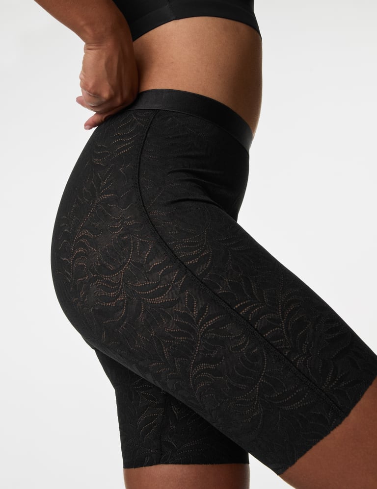 Black lace cheap biker shorts