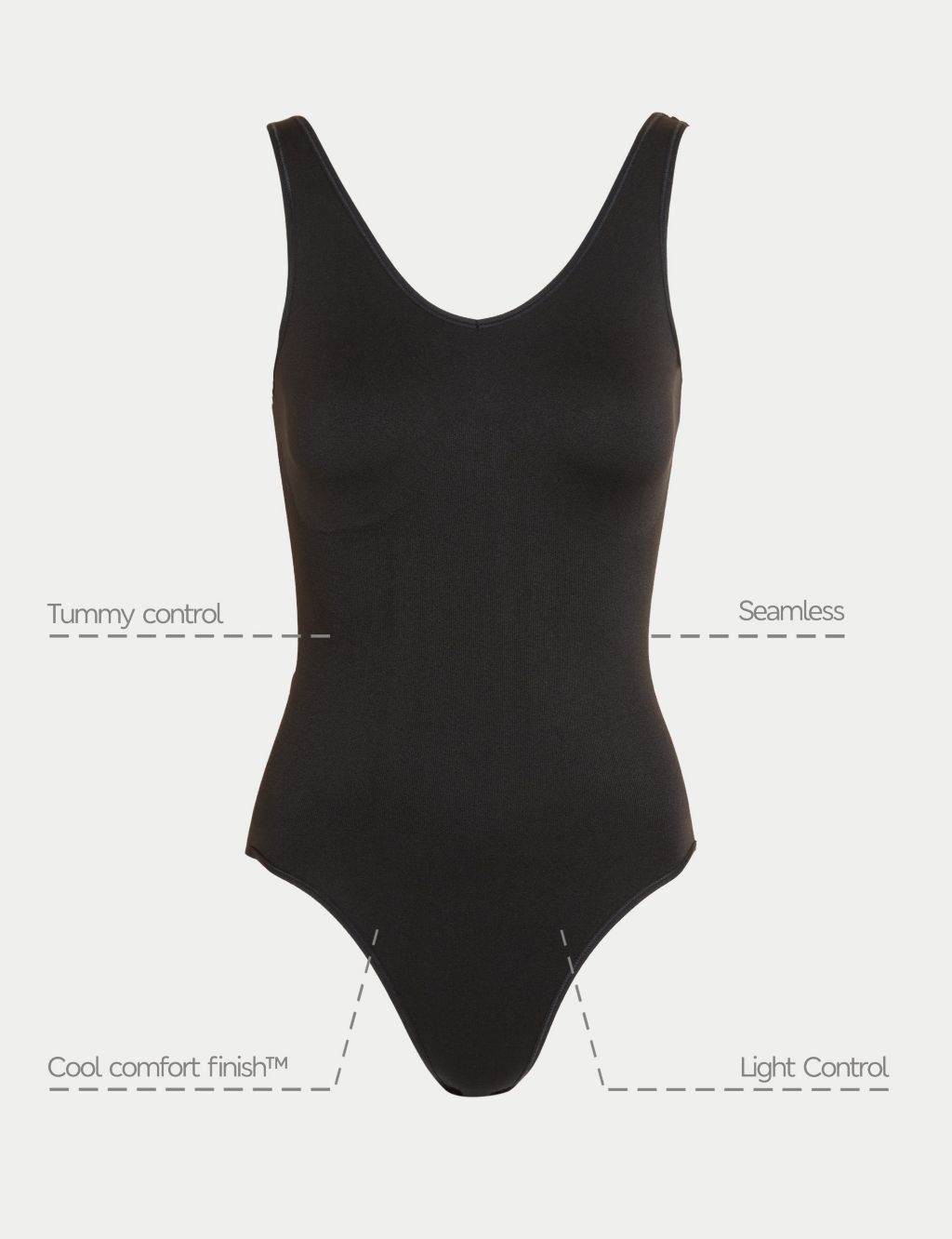 Light Control Seamless Shaping Body 5 of 7