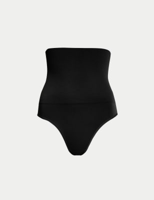 MARKS & SPENCER BLACK TUMMY CONTROL WAIST CINCHER BODY SHAPER