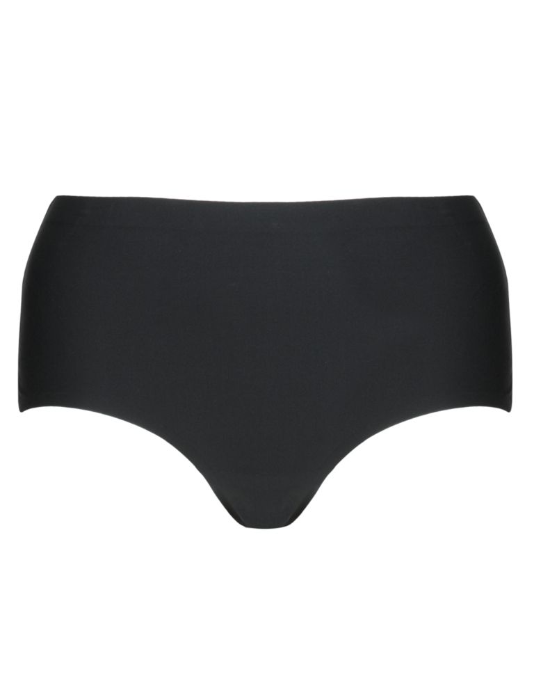Light Control Slimvisible™ Lace trim No VPL High Leg Knickers with Cool Comfort™  Technology 2 of 4