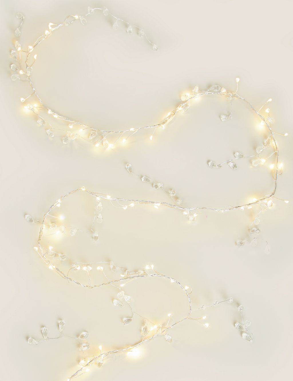 Light Up Wire Jewelled Garland 3 of 5