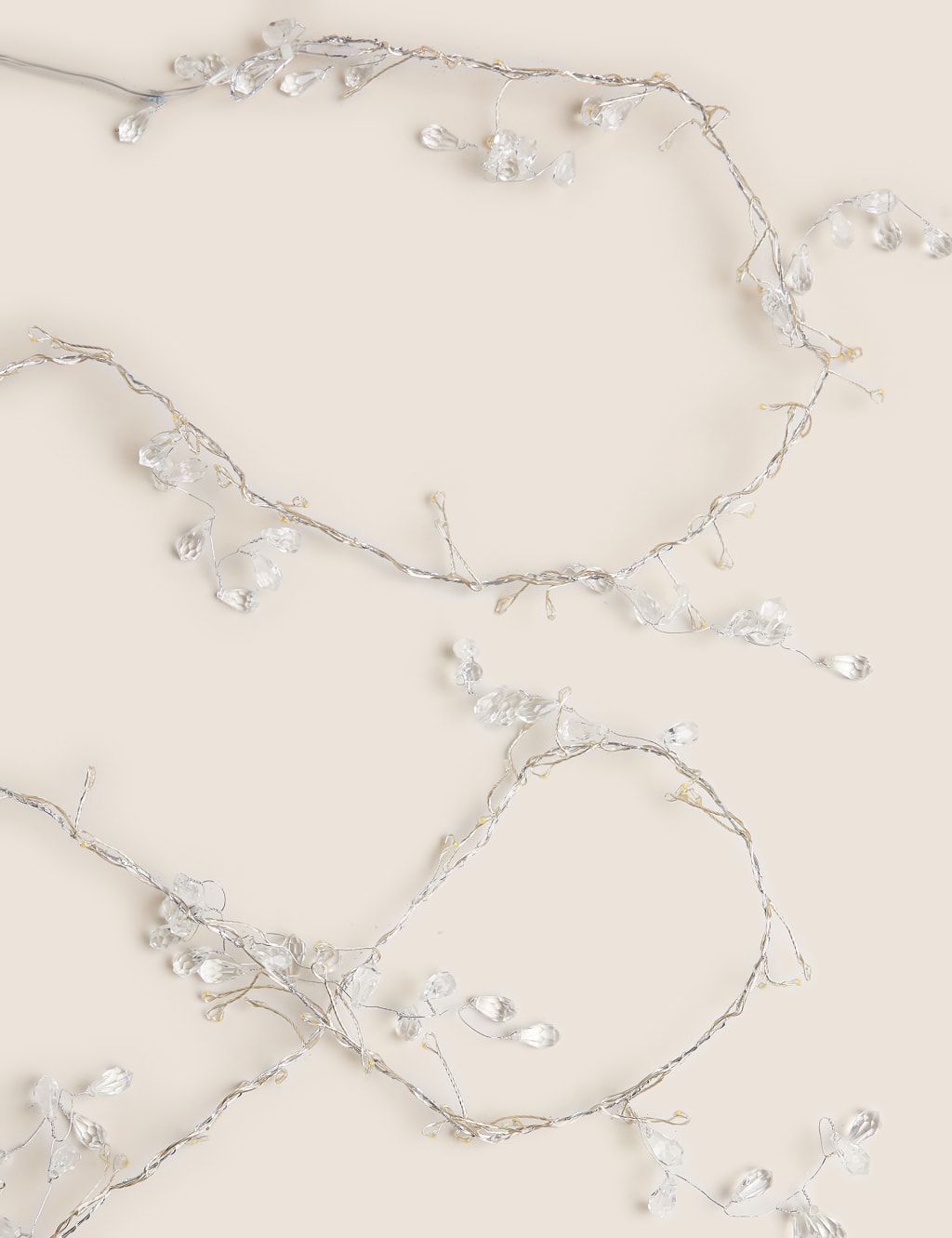 Light Up Wire Jewelled Garland 2 of 5