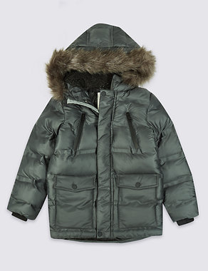Lightly Padded Parka (3-16 Years) Image 2 of 7