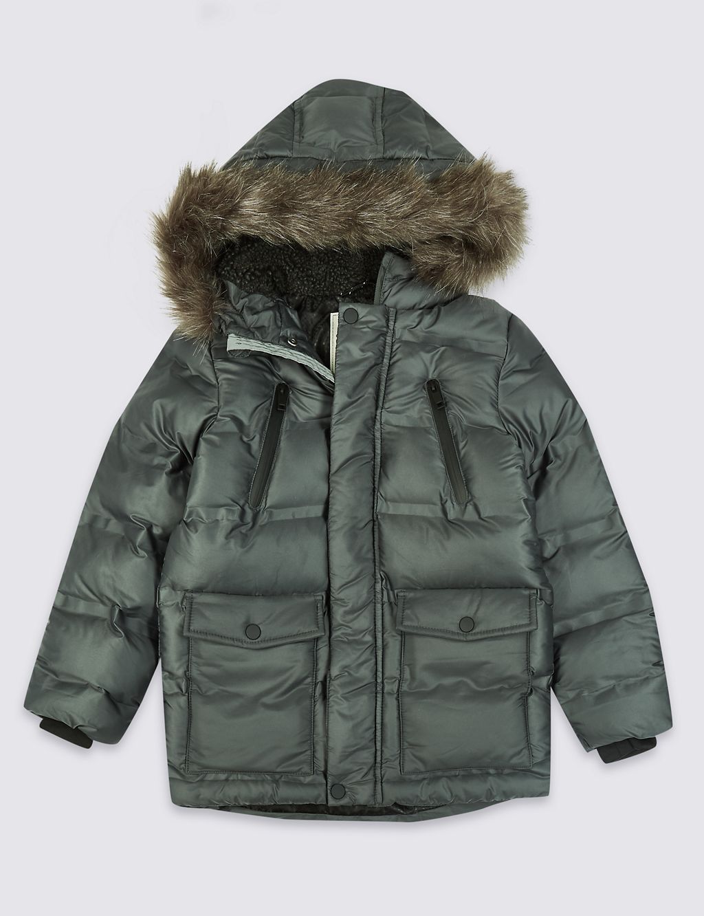 Lightly Padded Parka (3-16 Years) 1 of 7