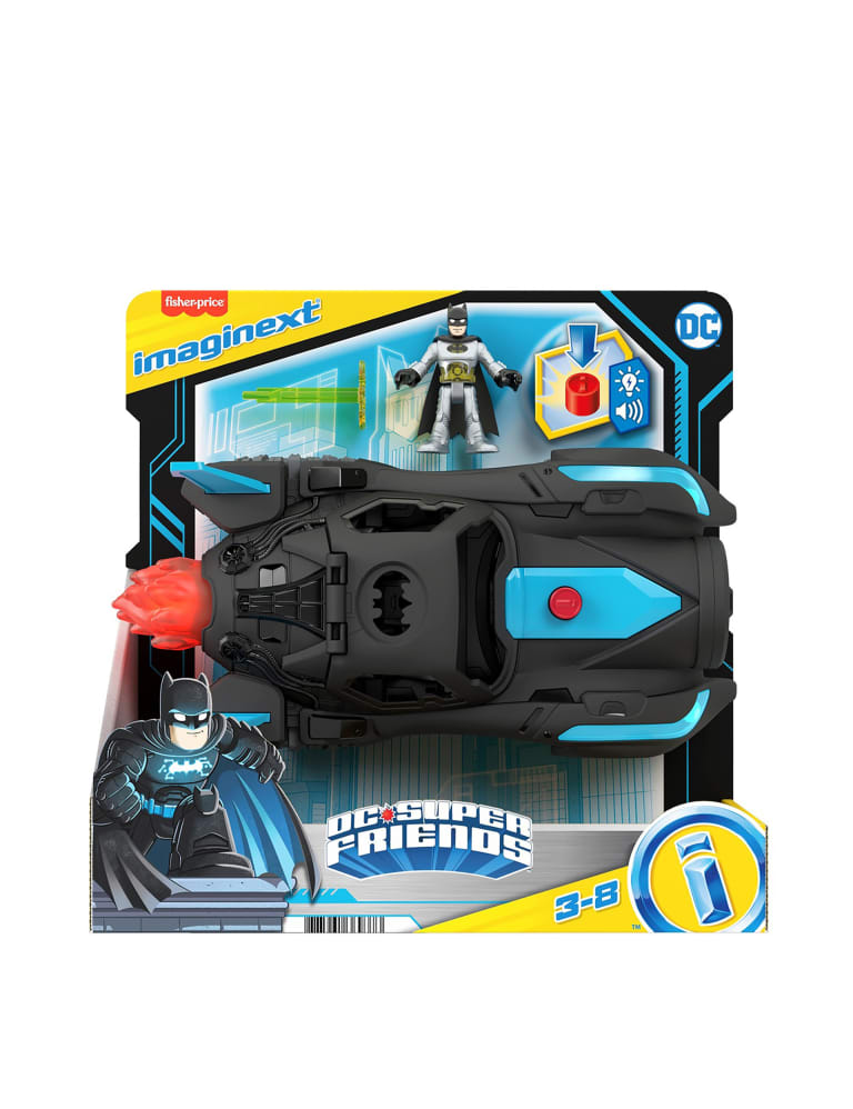 Imaginext batman hot sale car with lights