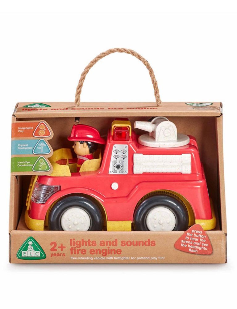Lights and Sounds Fire Engine Toy (2+ Yrs) 1 of 2