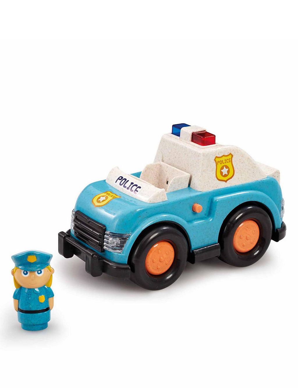Lights and Sounds Police Car Toy (2+ Yrs) 1 of 2