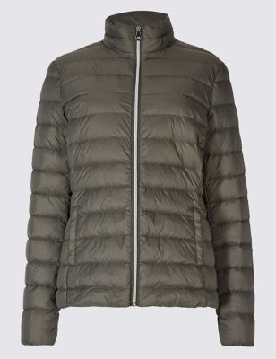 Lightweight Down Feather Jacket M S Collection M S