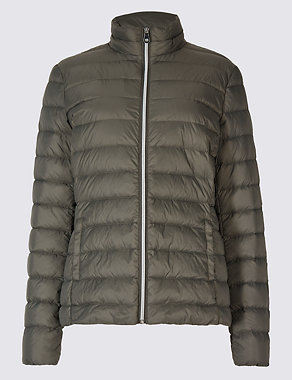 Lightweight Down & Feather Jacket Image 2 of 6
