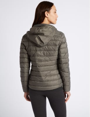 Lightweight feather store down jacket