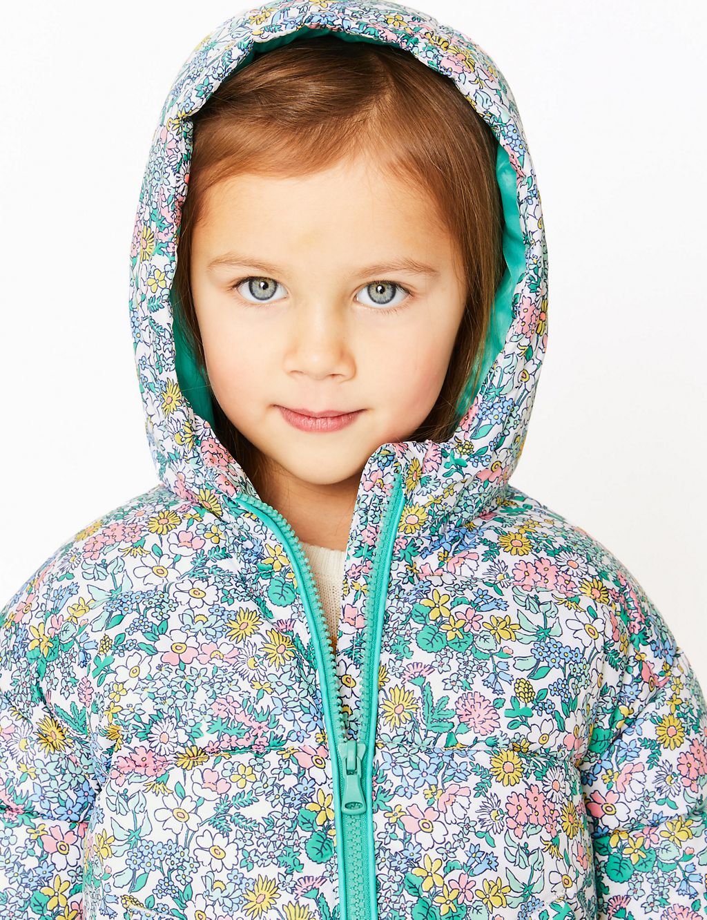 Lightweight Floral Padded Coat (2-7 Years) 2 of 5