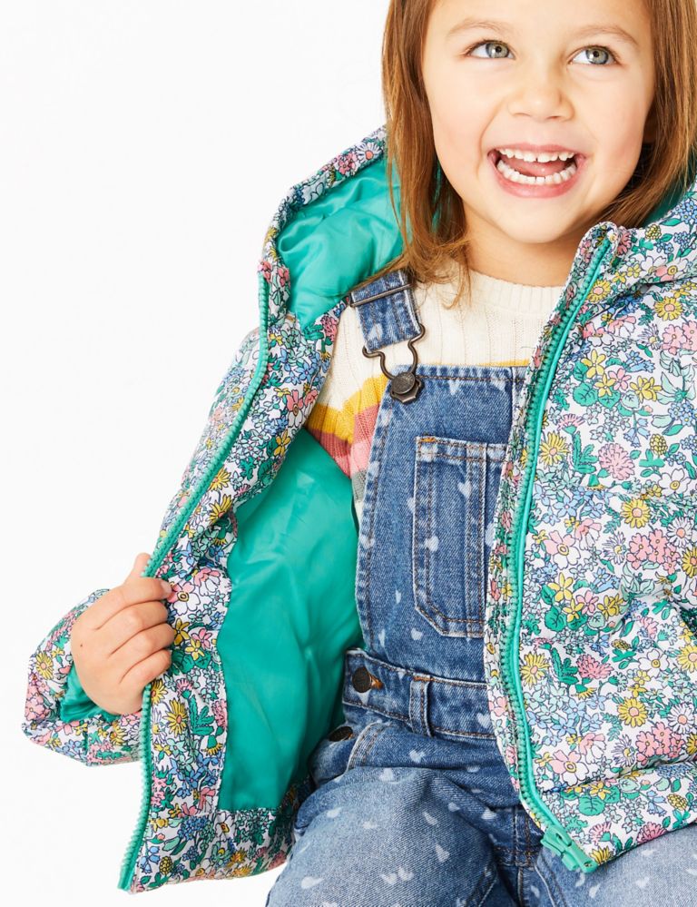 Lightweight Floral Padded Coat (2-7 Years) 5 of 5
