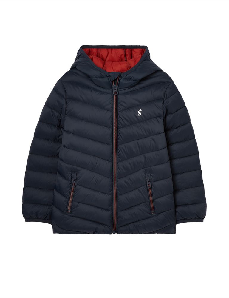 Lightweight Hooded Padded Jacket (2-12 Yrs) 1 of 6