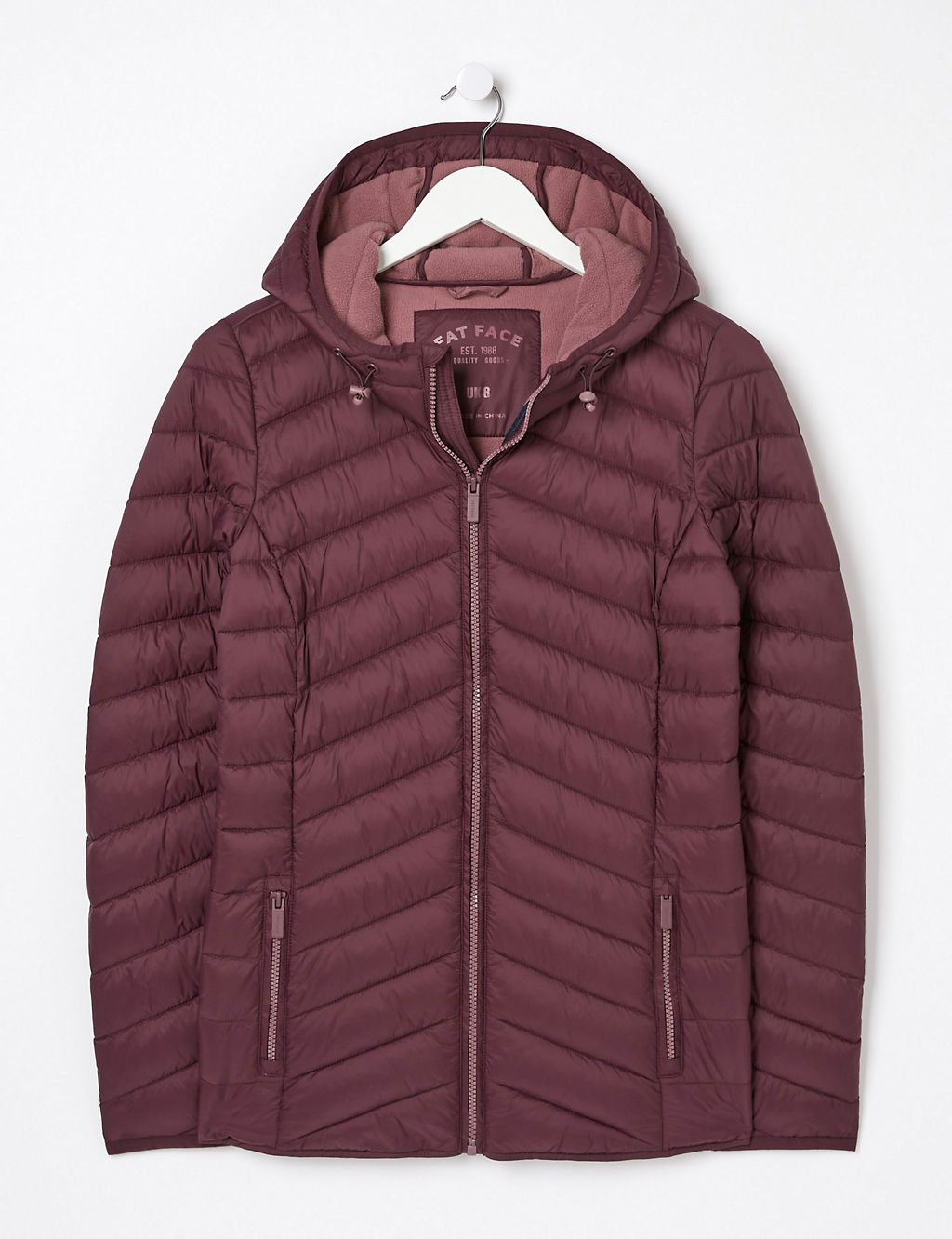 Lightweight Hooded Padded Puffer Jacket 1 of 7