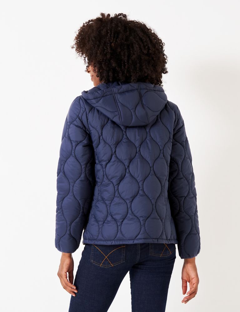 Lightweight Hooded Quilted Jacket 4 of 4