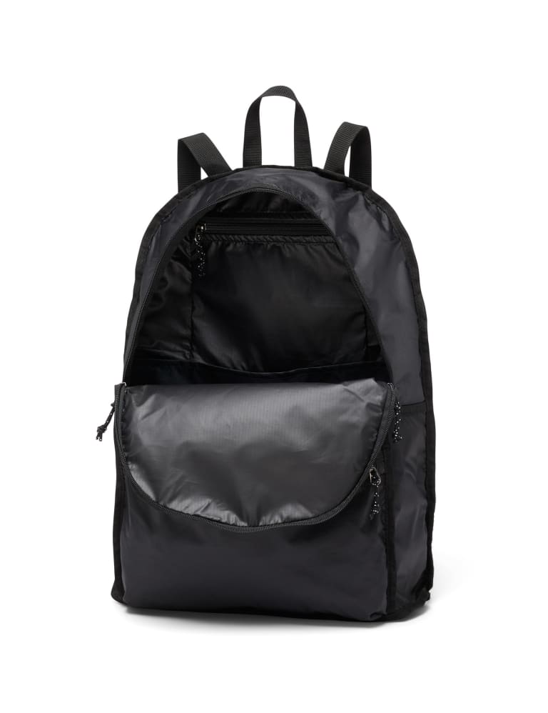 Lightweight fold up backpack top