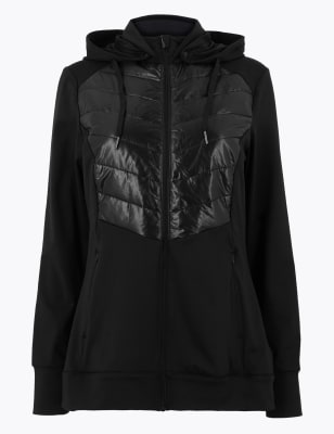 padded running jacket