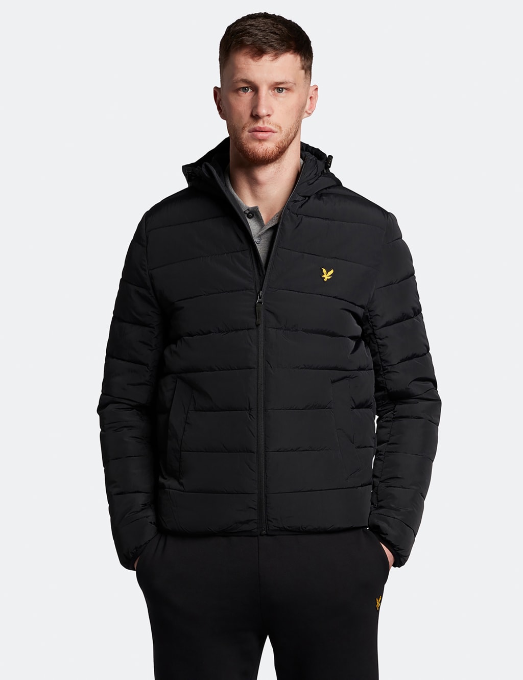 Lightweight Puffer Jacket Lyle Scott M S