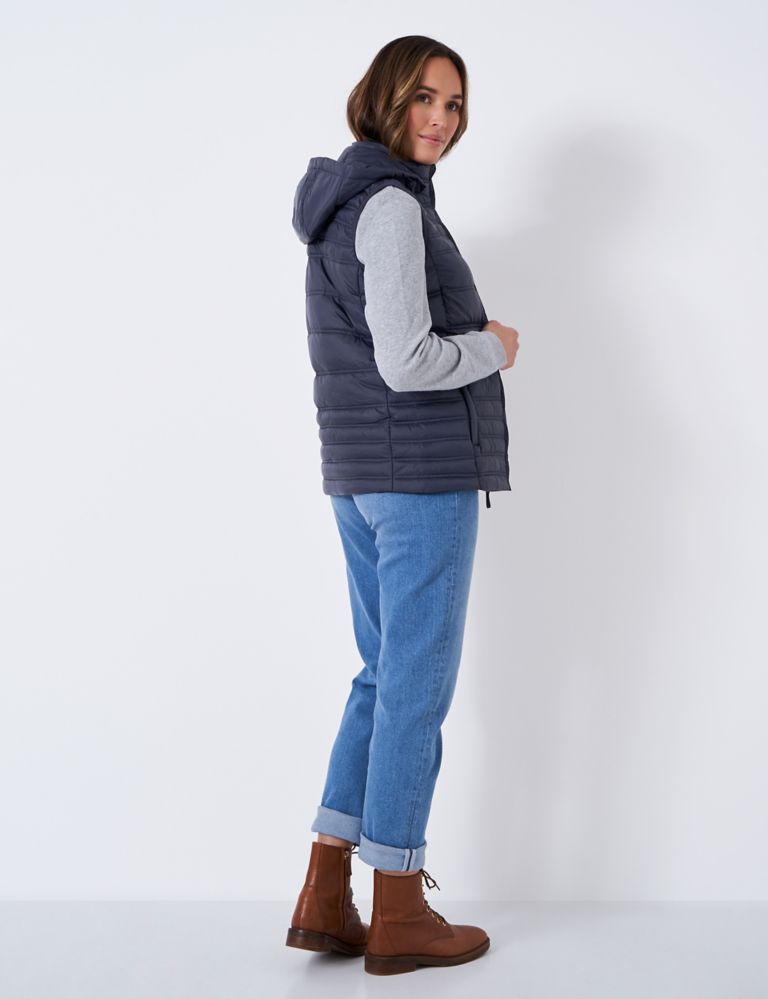 Lightweight Quilted Hooded Gilet 4 of 6