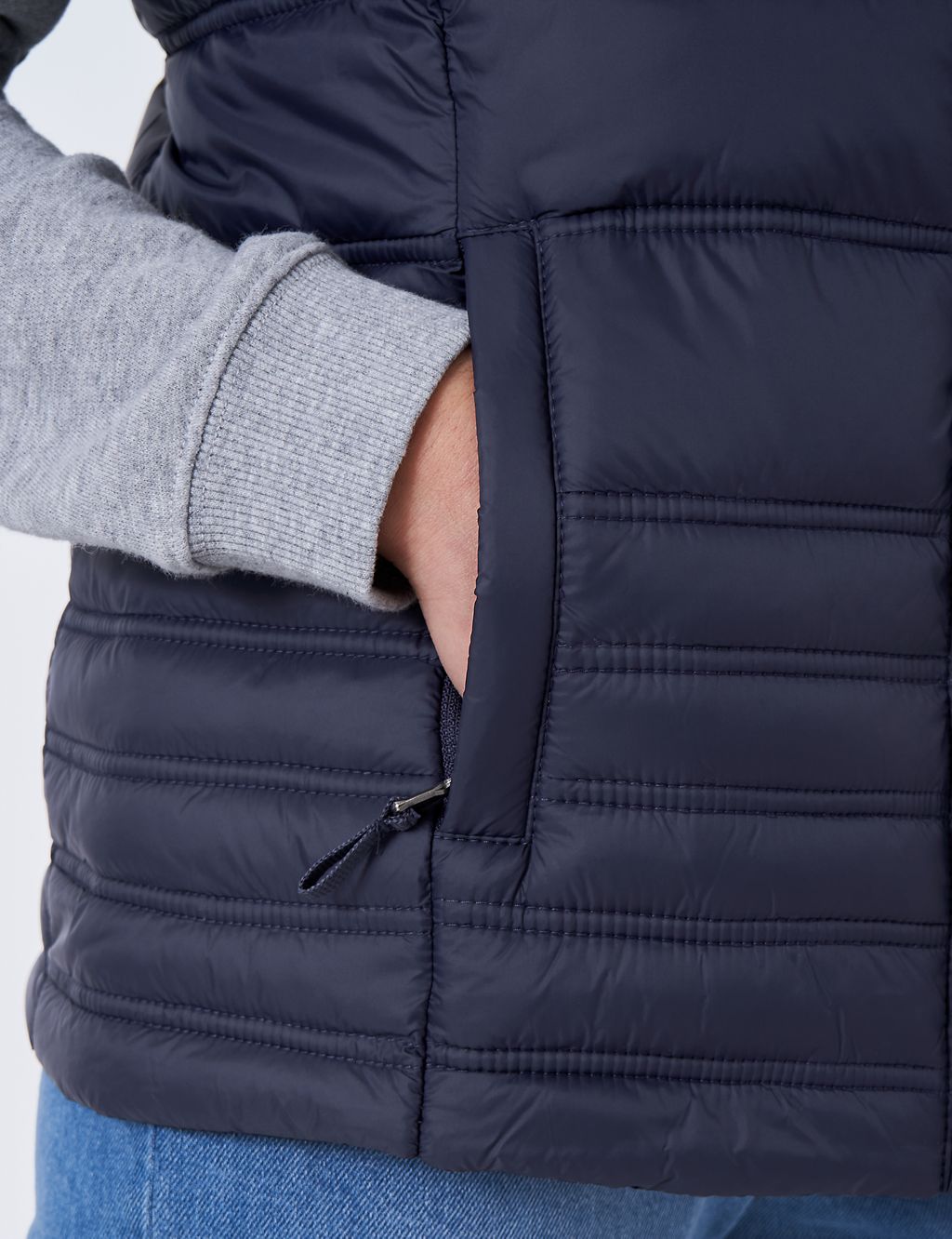 Lightweight Quilted Hooded Gilet 5 of 6