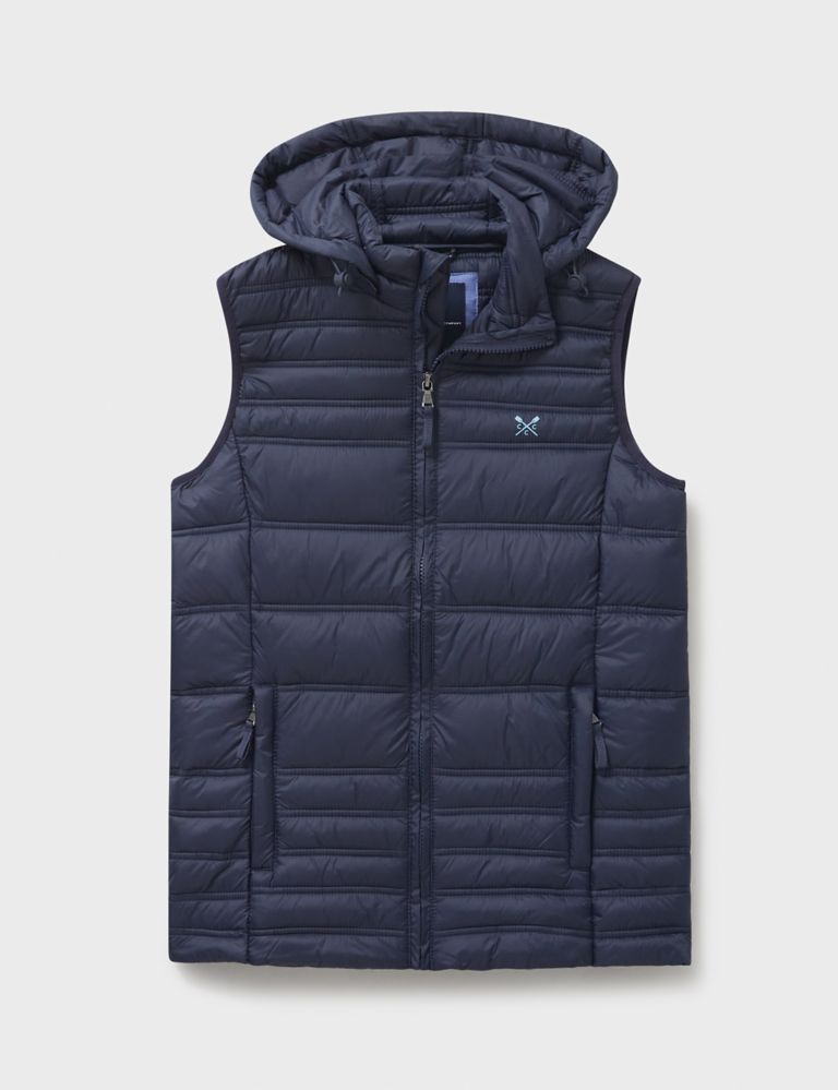 Lightweight Quilted Hooded Gilet 2 of 6