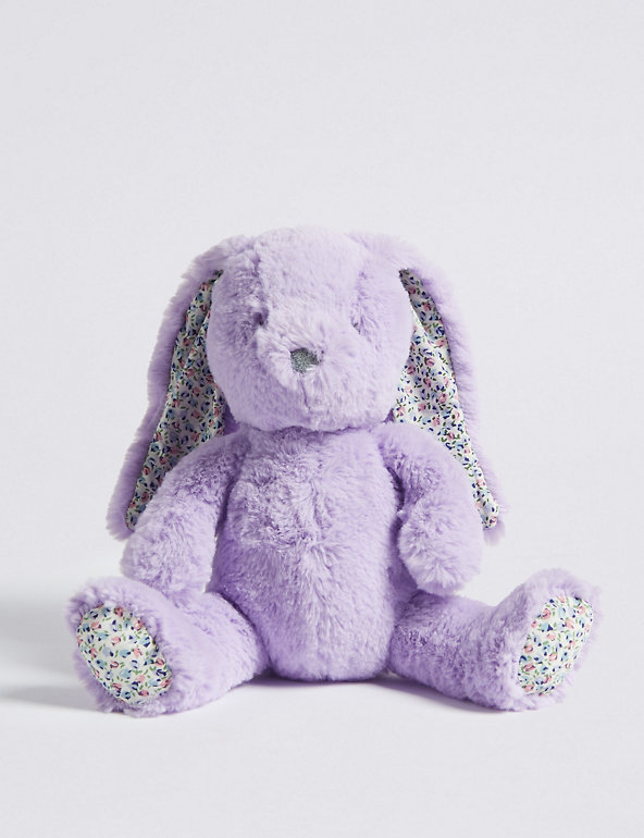 Lilac Bunny Soft Toy Image 1 of 2