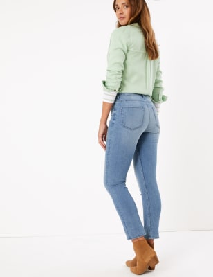 marks and spencer slim leg jeans